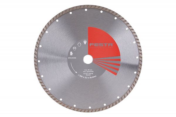 Kotouč diamantový FESTA TURBO 300x3. 3x25. 4mm