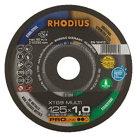 Řezný kotouč univerzální RHODIUS XT69 MULTI