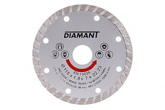 Kotouč diamantový DIAMANT 115x1. 8x22. 2mm TURBO